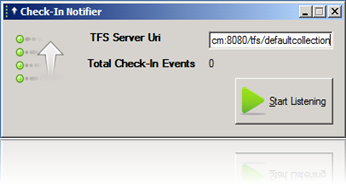 Check-In Notifier açılış ekranı