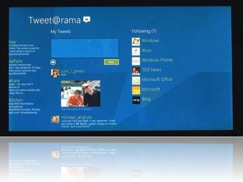 Windows 8 : Tweet@rama uygulaması
