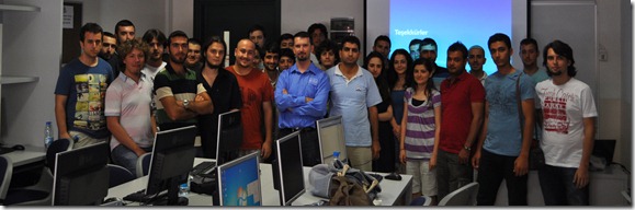 Microsoft Yaz Okulu 2011, İzmir  katılımcıları ile