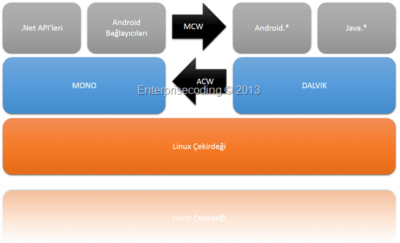 Xamarin.Android yapısı