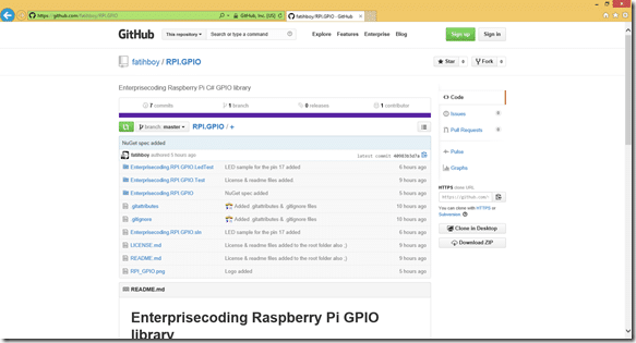 Github Enterprisecoding RPI.GPIO repository
