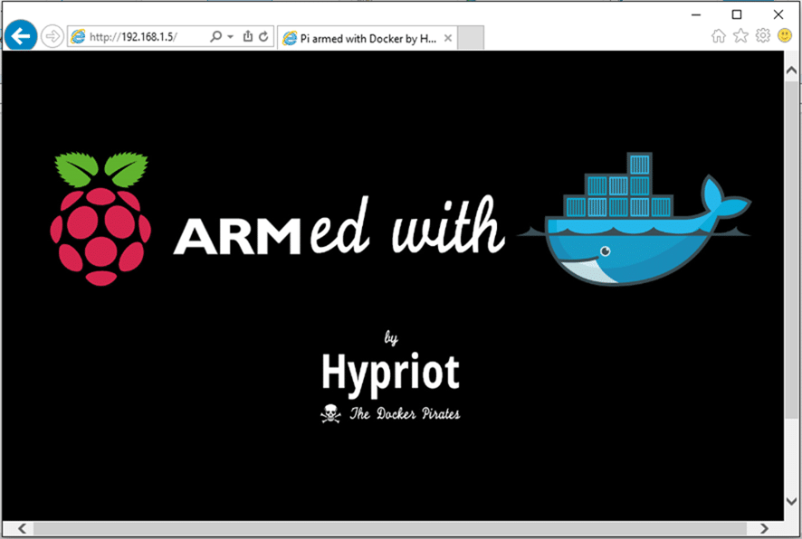 HypriotOS-WindowsBrowser