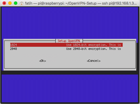 OpenVPN şifreleme yöntemi